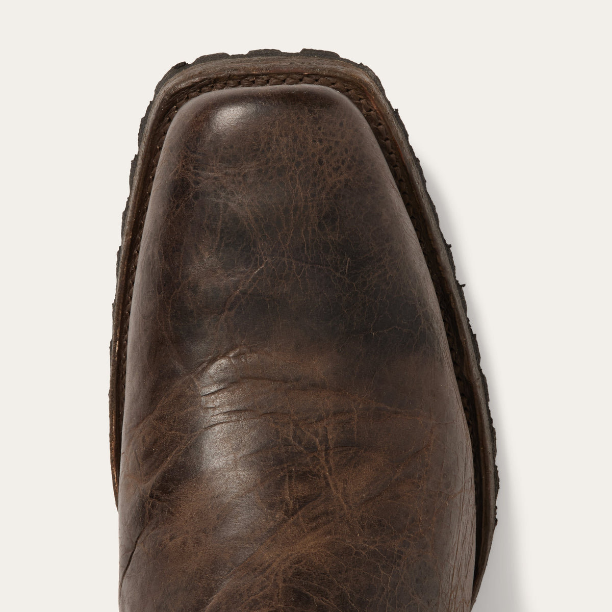 Heritage Harness Boots Waxed Dark Brown - Stetson