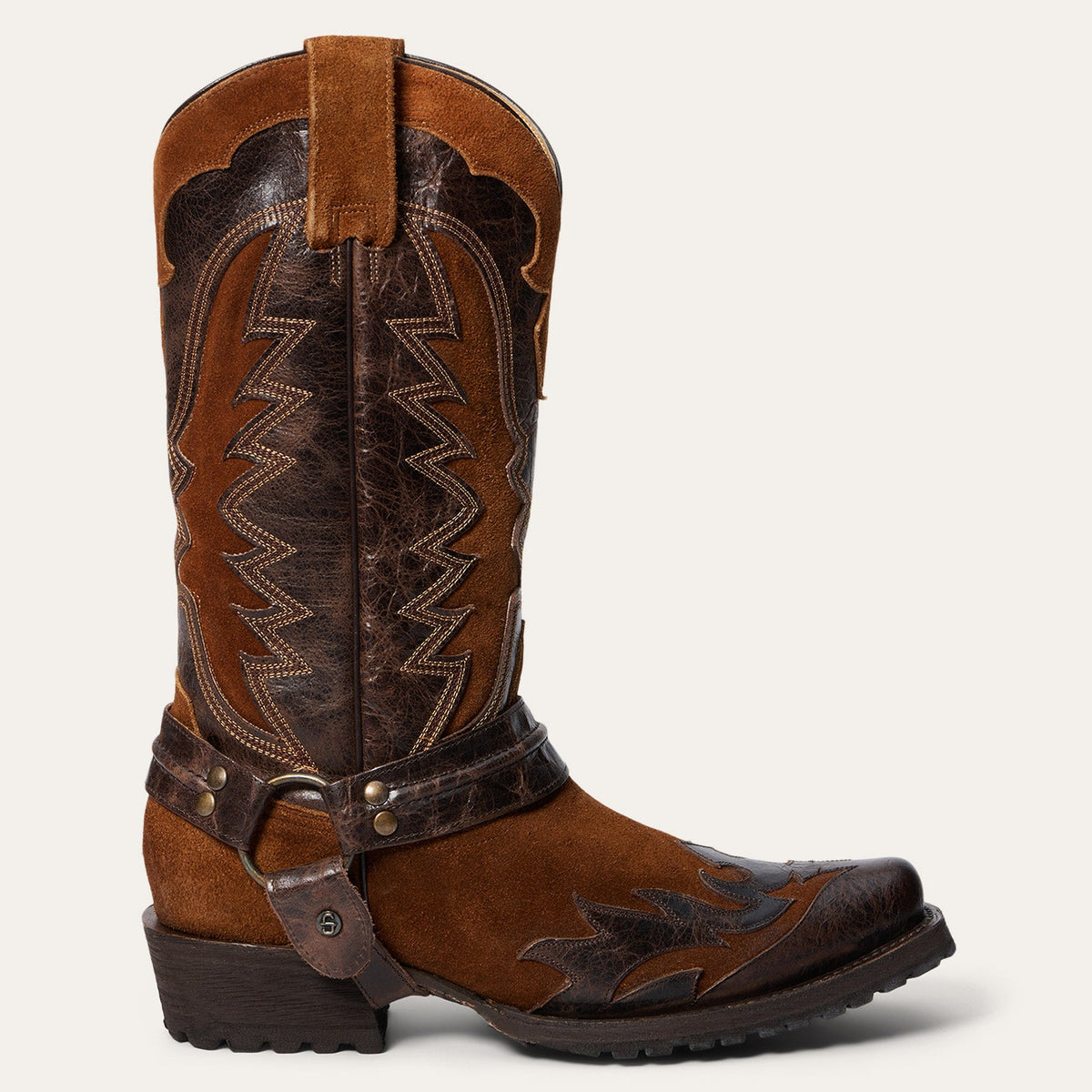 Outlaw Wings Biker Boot Tan - Stetson