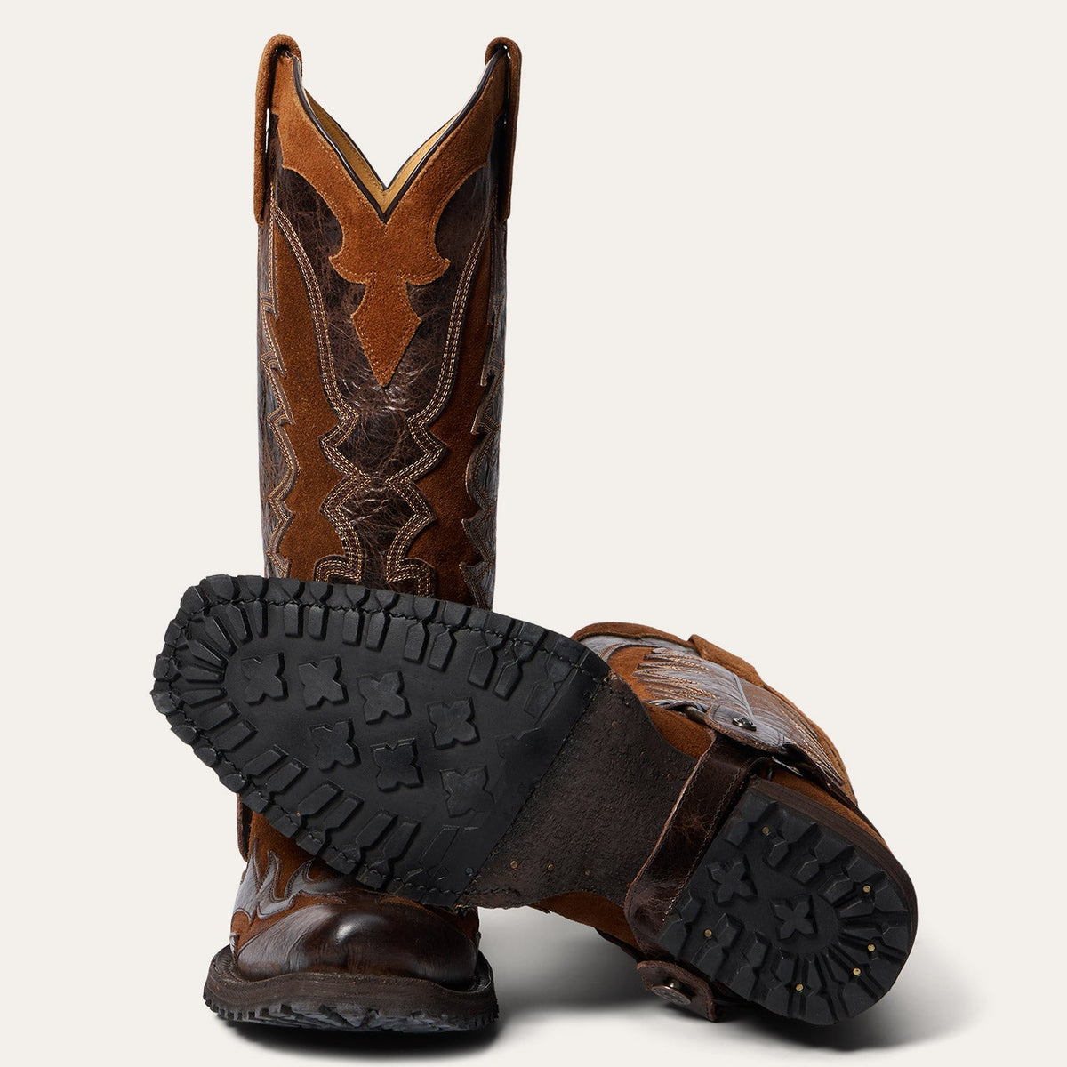 Outlaw Wings Biker Boot Tan - Stetson
