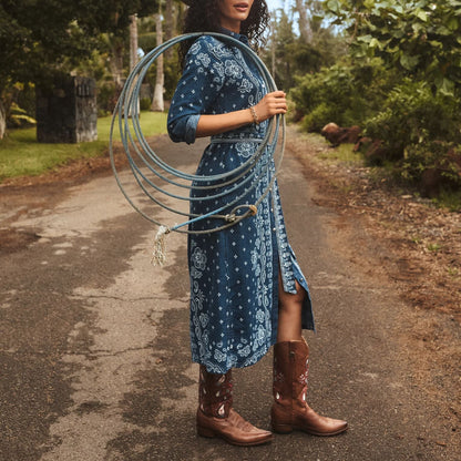 Tommy Bahama x Stetson Cowboy Boot Brown - Stetson