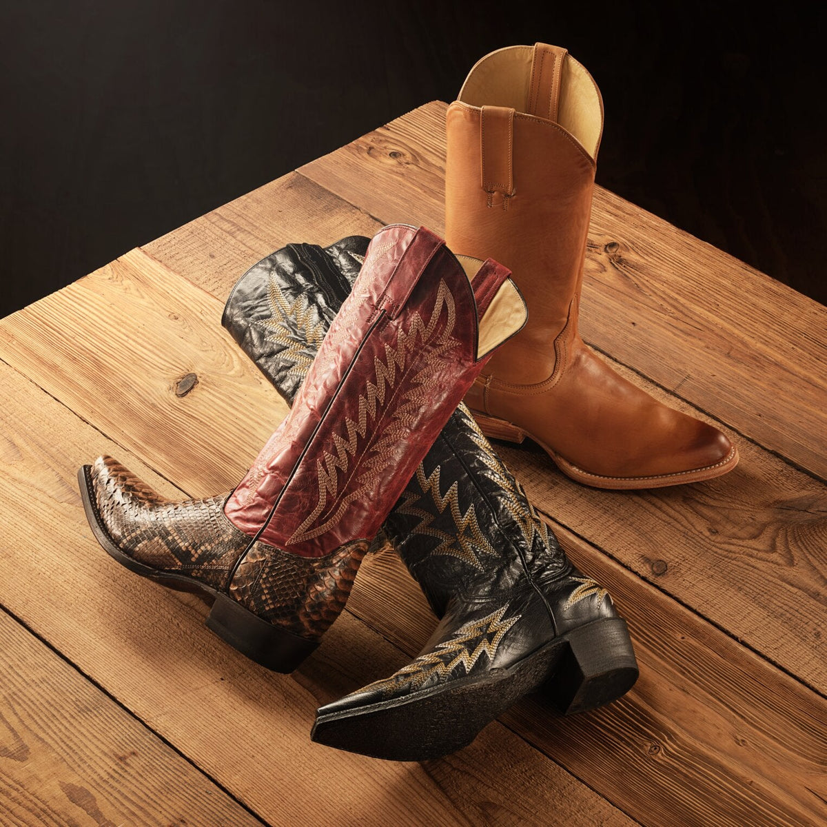 Emory Boots Tan - Stetson