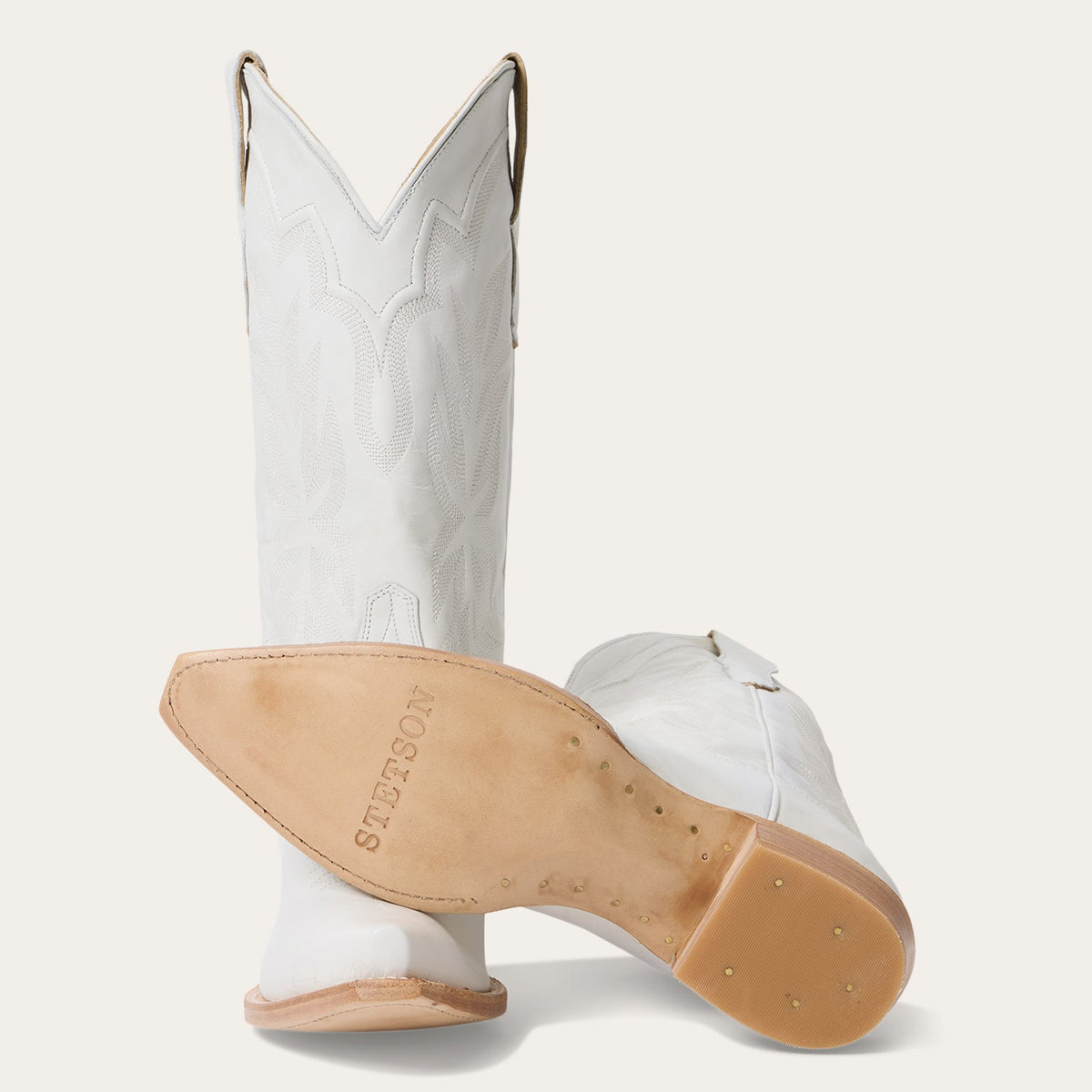 Casey Boots White - Stetson
