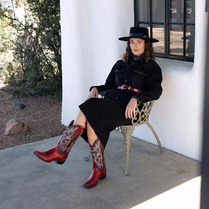 Lauren Boots Red - Stetson