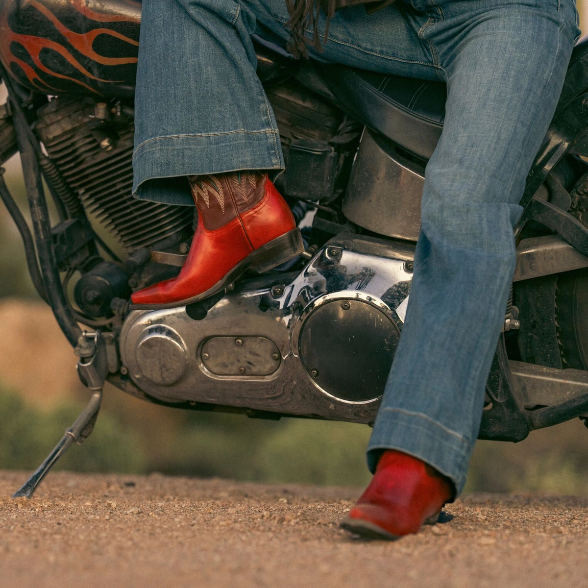 Lauren Boots Red - Stetson