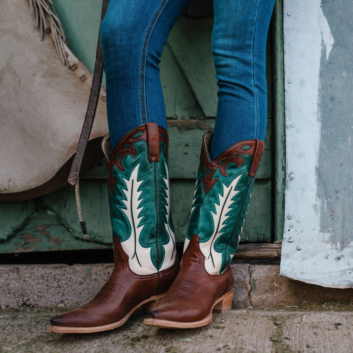 Jess Boots Turquoise - Stetson