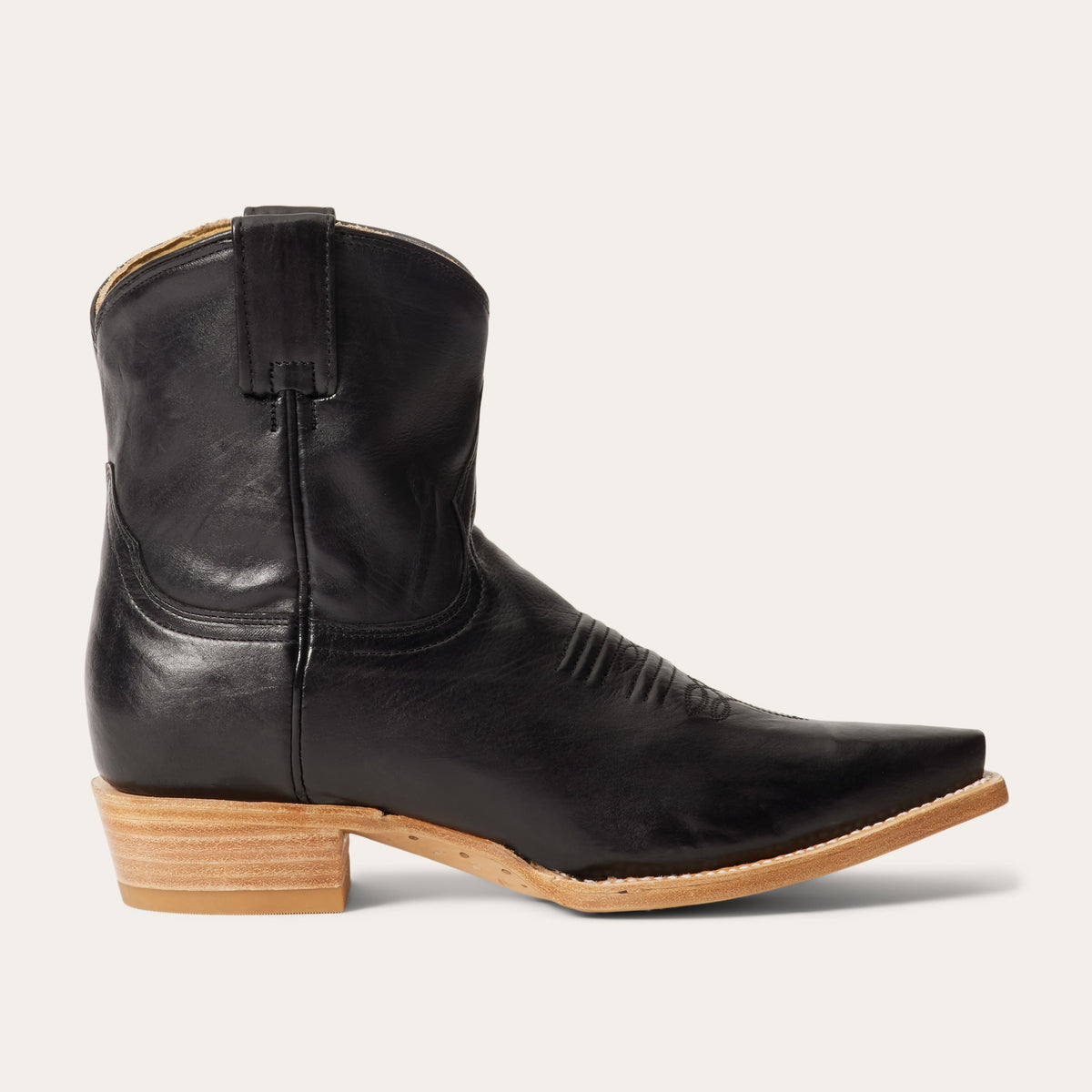Riley Shorty Boots Black - Stetson