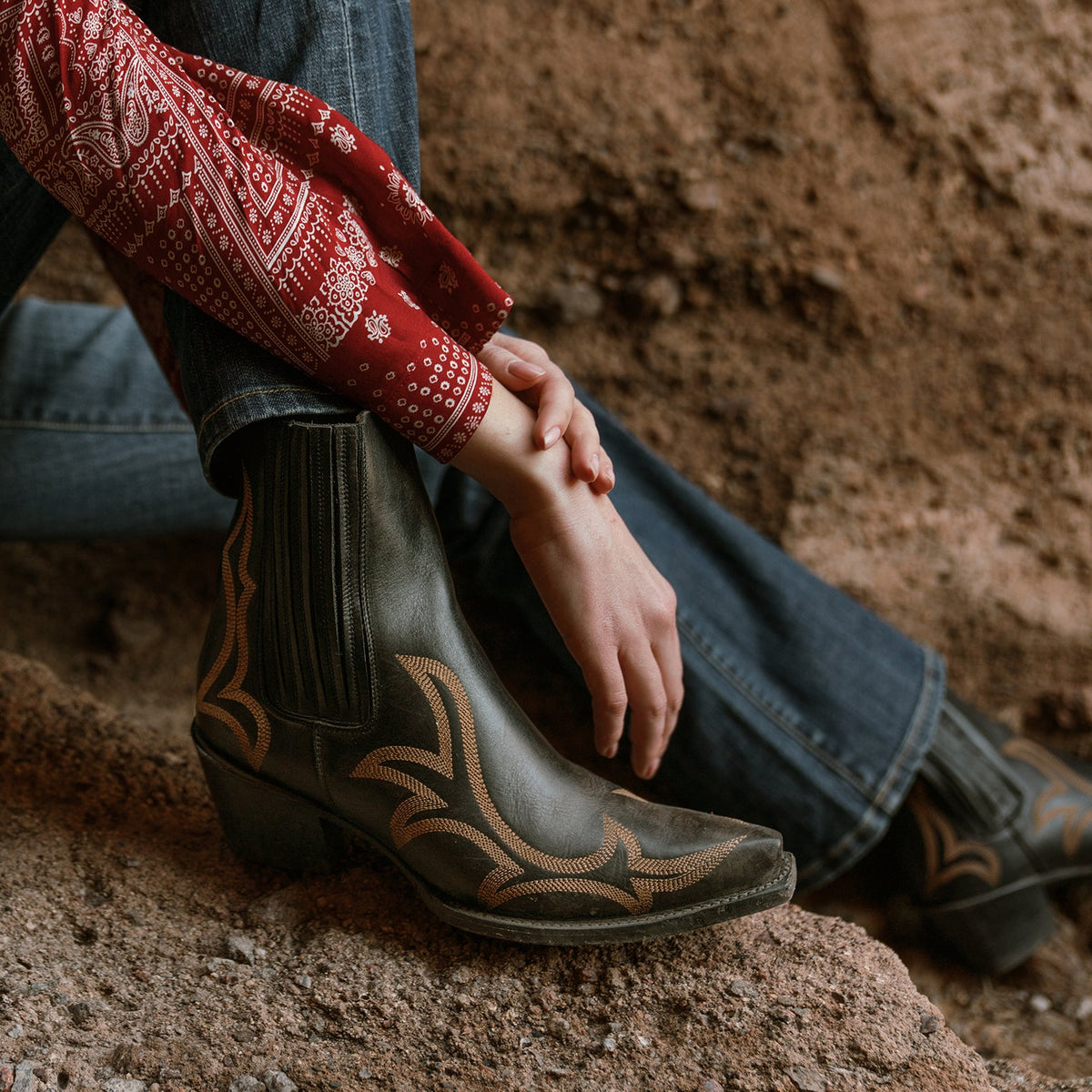 Greta Boots Black - Stetson