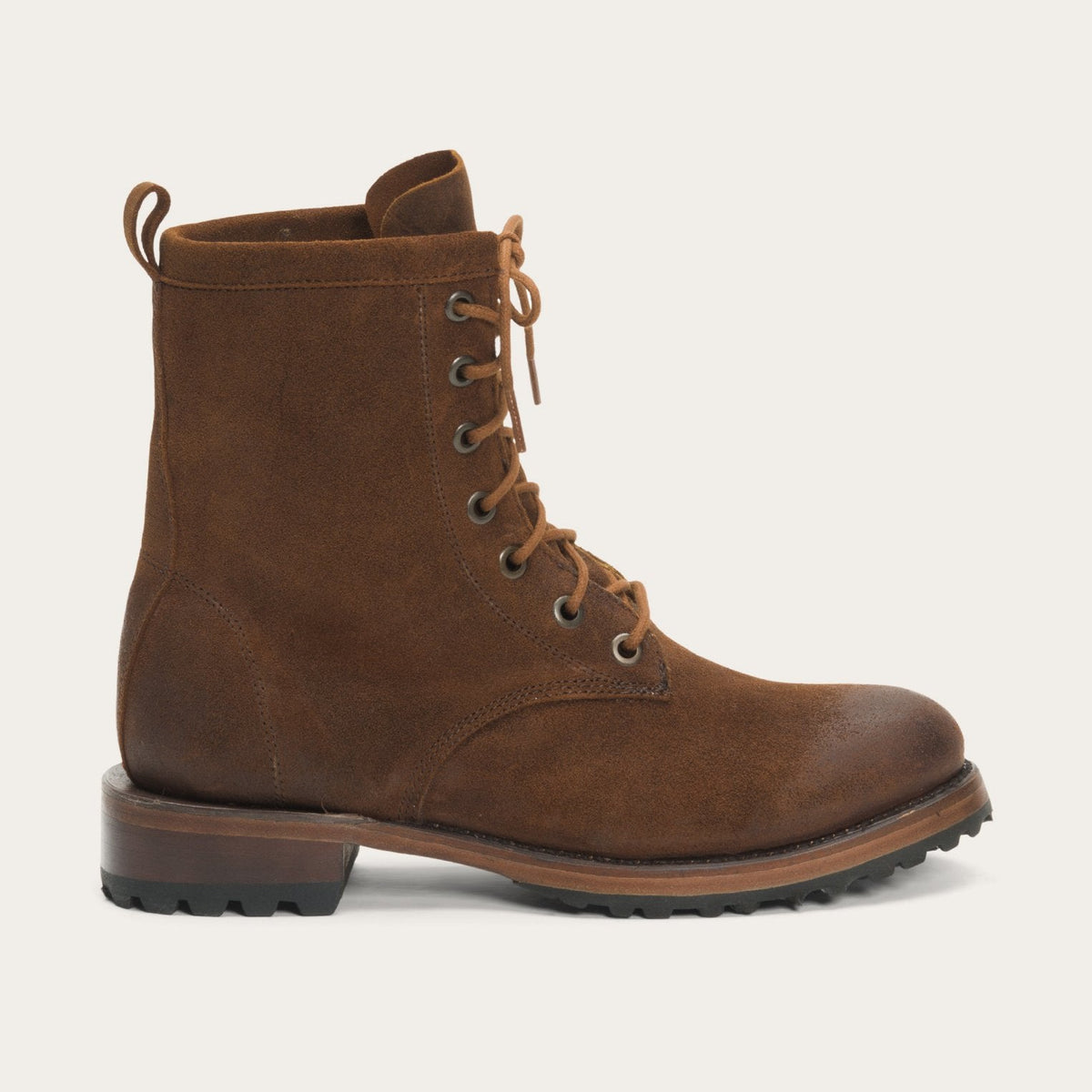 Sam Lace Up Brown Suede - Stetson