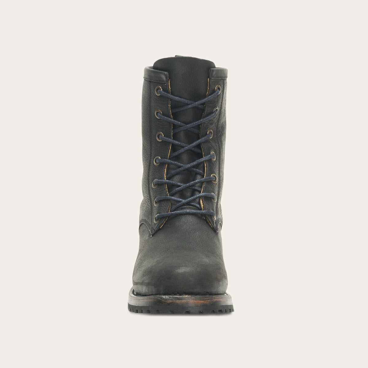 Sam Lace Up Black Leather - Stetson