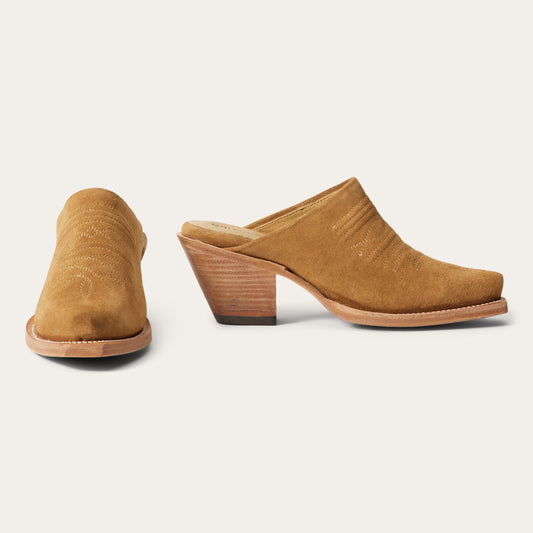 Reed Western Mules Tan - Stetson