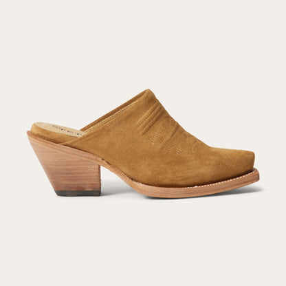 Reed Western Mules Tan - Stetson