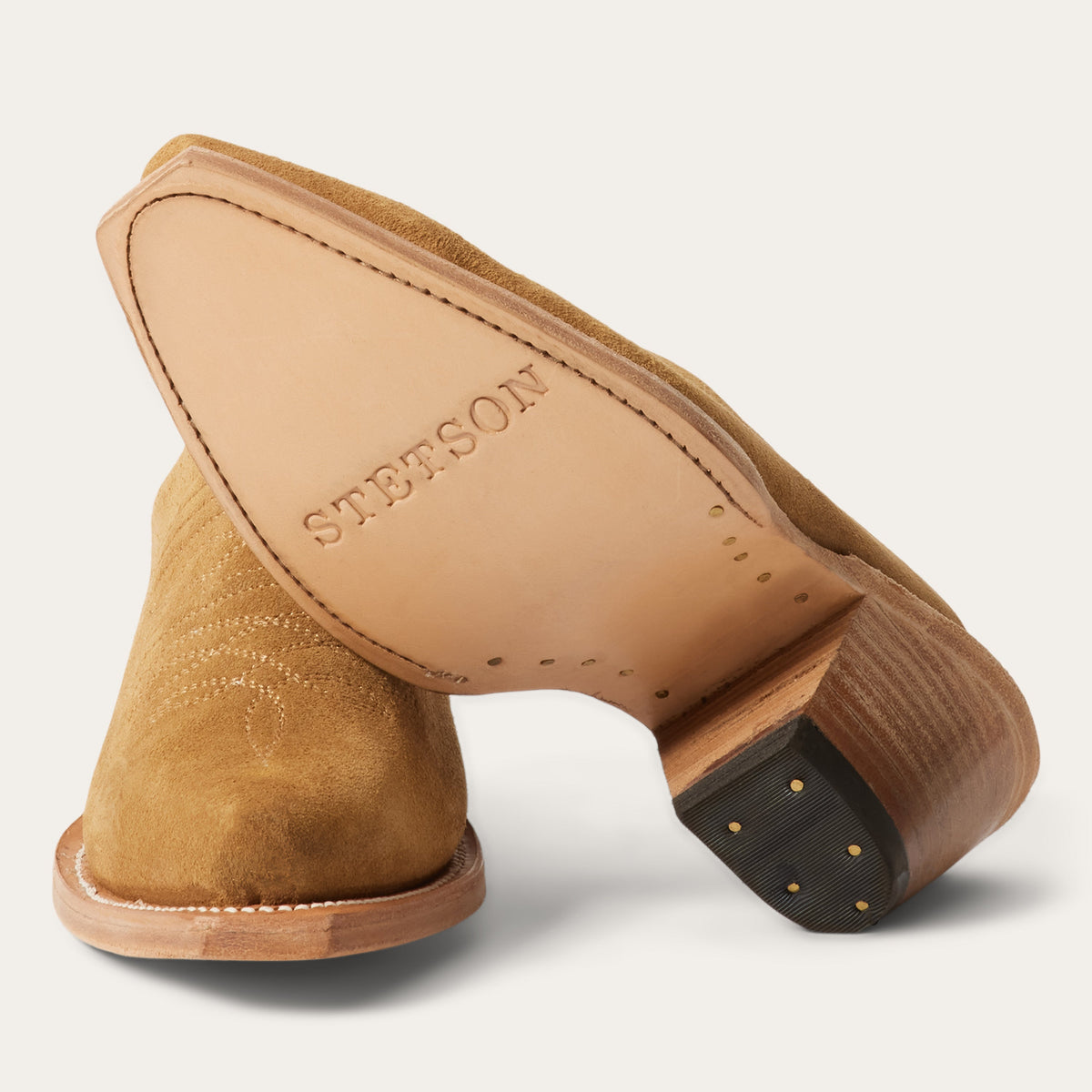 Reed Western Mules Tan - Stetson