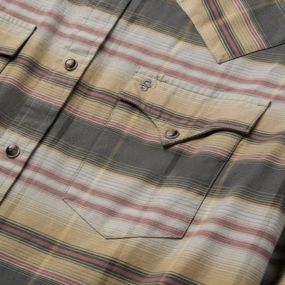 Serape Plaid Western Shirt Brown - Stetson