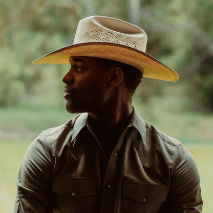 Olive Oxford Western Shirt Olive - Stetson