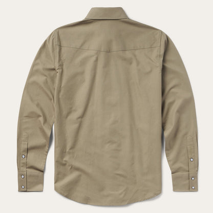 Olive Oxford Western Shirt Olive - Stetson