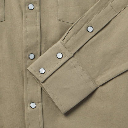 Olive Oxford Western Shirt Olive - Stetson