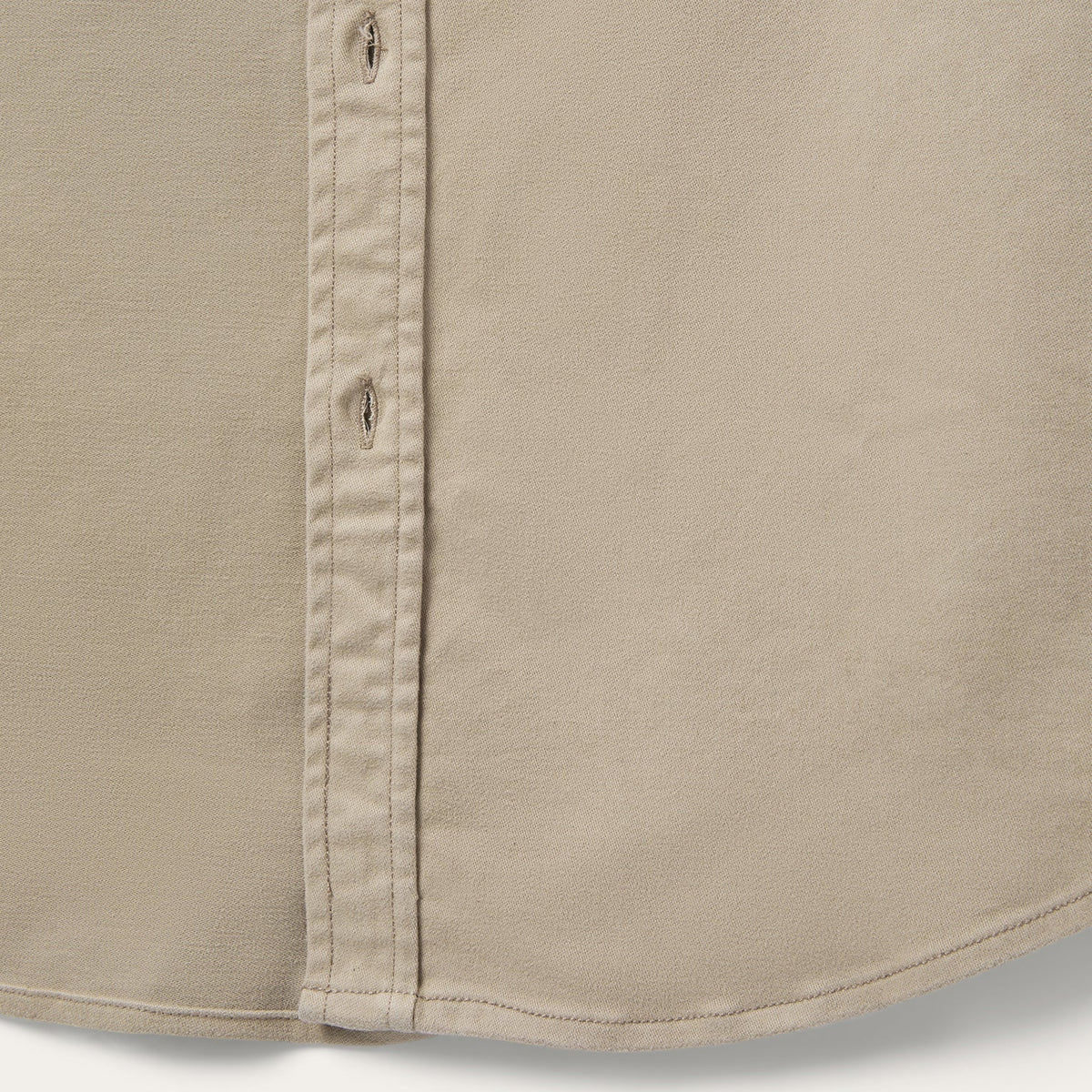 Brushed Twill Lined Shirt Jacket Tan - Stetson