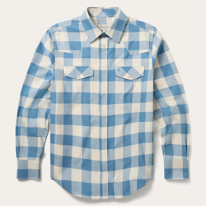 Buffalo Oxford Western Shirt Denim - Stetson