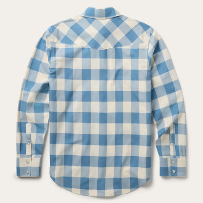 Buffalo Oxford Western Shirt Denim - Stetson