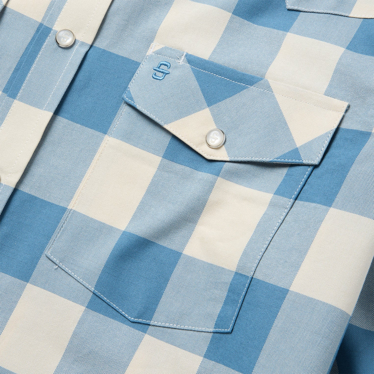 Buffalo Oxford Western Shirt Denim - Stetson
