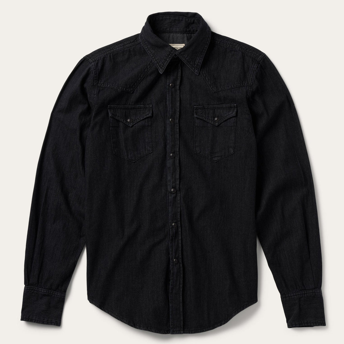 Modern Denim Western Shirt Black - Stetson