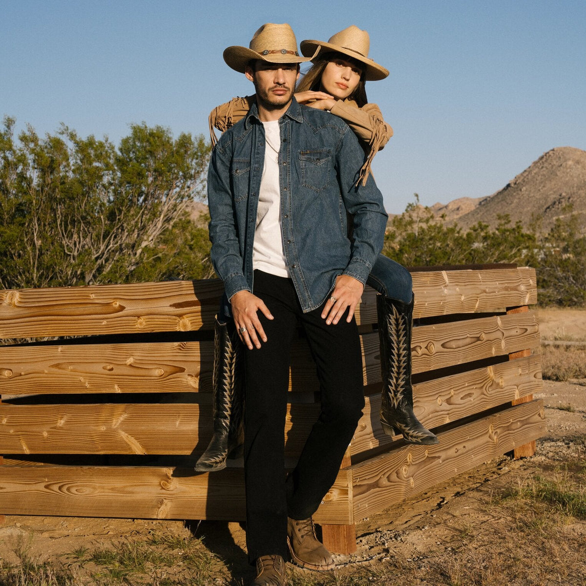 Classic Denim Shirt Blue - Stetson