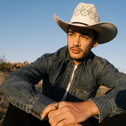 Classic Denim Shirt Blue - Stetson