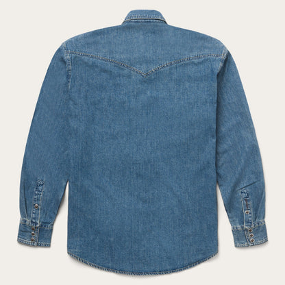 Classic Denim Shirt Blue - Stetson