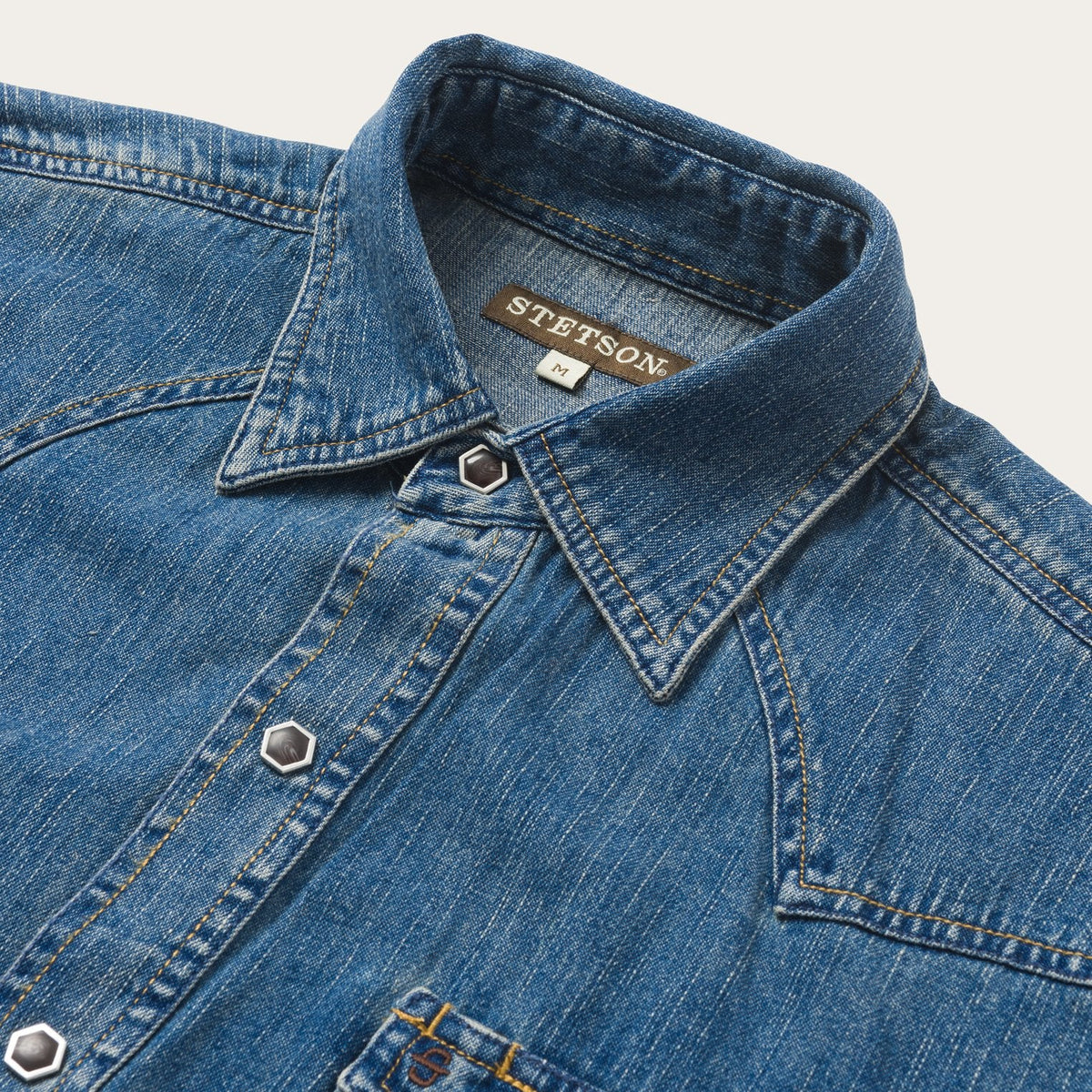 Classic Denim Shirt Blue - Stetson