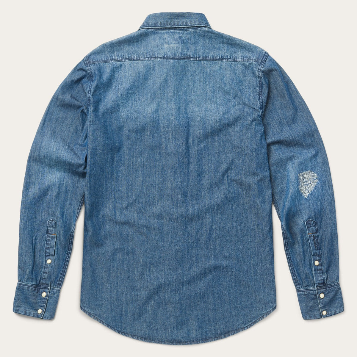 Medium Blue Denim Shirt Blue - Stetson