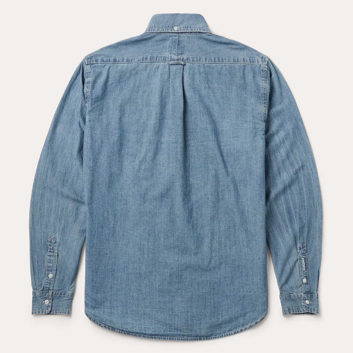 Chambray Button-Down Shirt Blue - Stetson