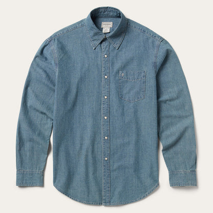 Chambray Denim Shirt Blue - Stetson