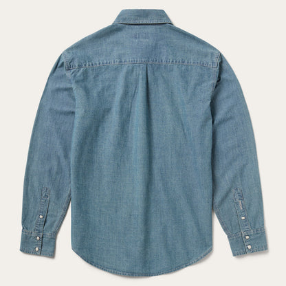 Chambray Denim Shirt Blue - Stetson