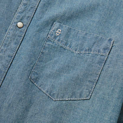 Chambray Denim Shirt Blue - Stetson