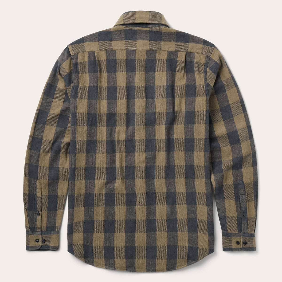 Buffalo Check Flannel Shirt Brown - Stetson