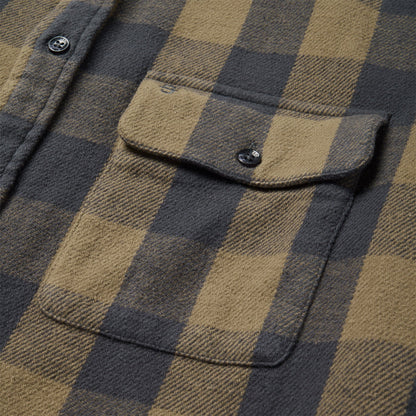 Buffalo Check Flannel Shirt Brown - Stetson