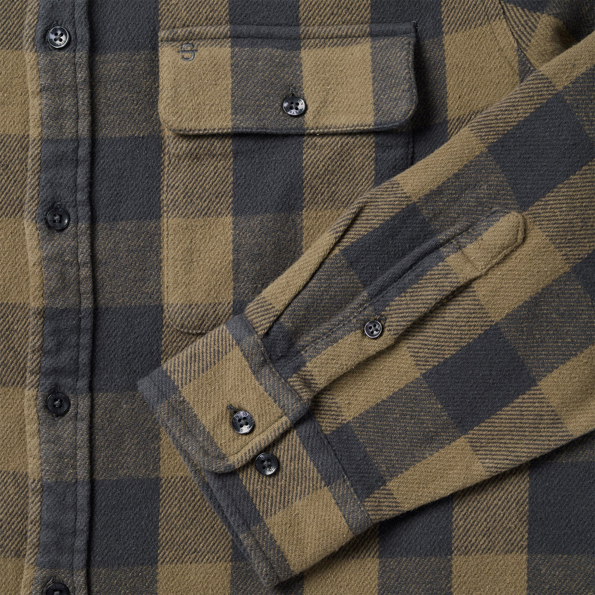 Buffalo Check Flannel Shirt Brown - Stetson