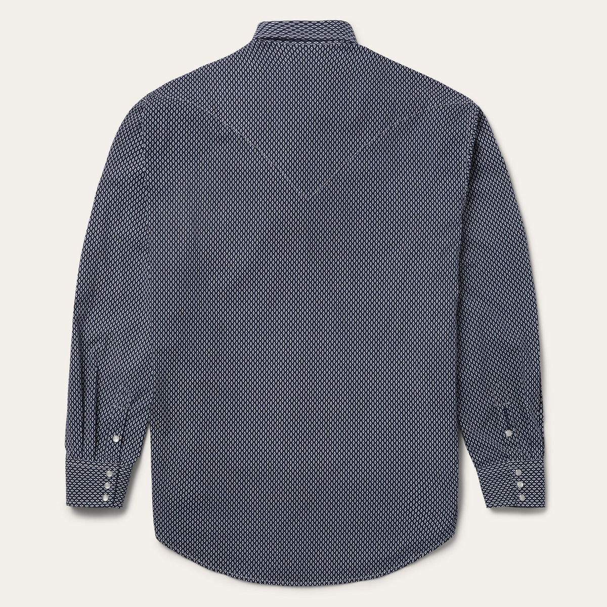 Diamond Geo Western Shirt Blue - Stetson