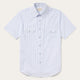 White w/ Blue Stripe