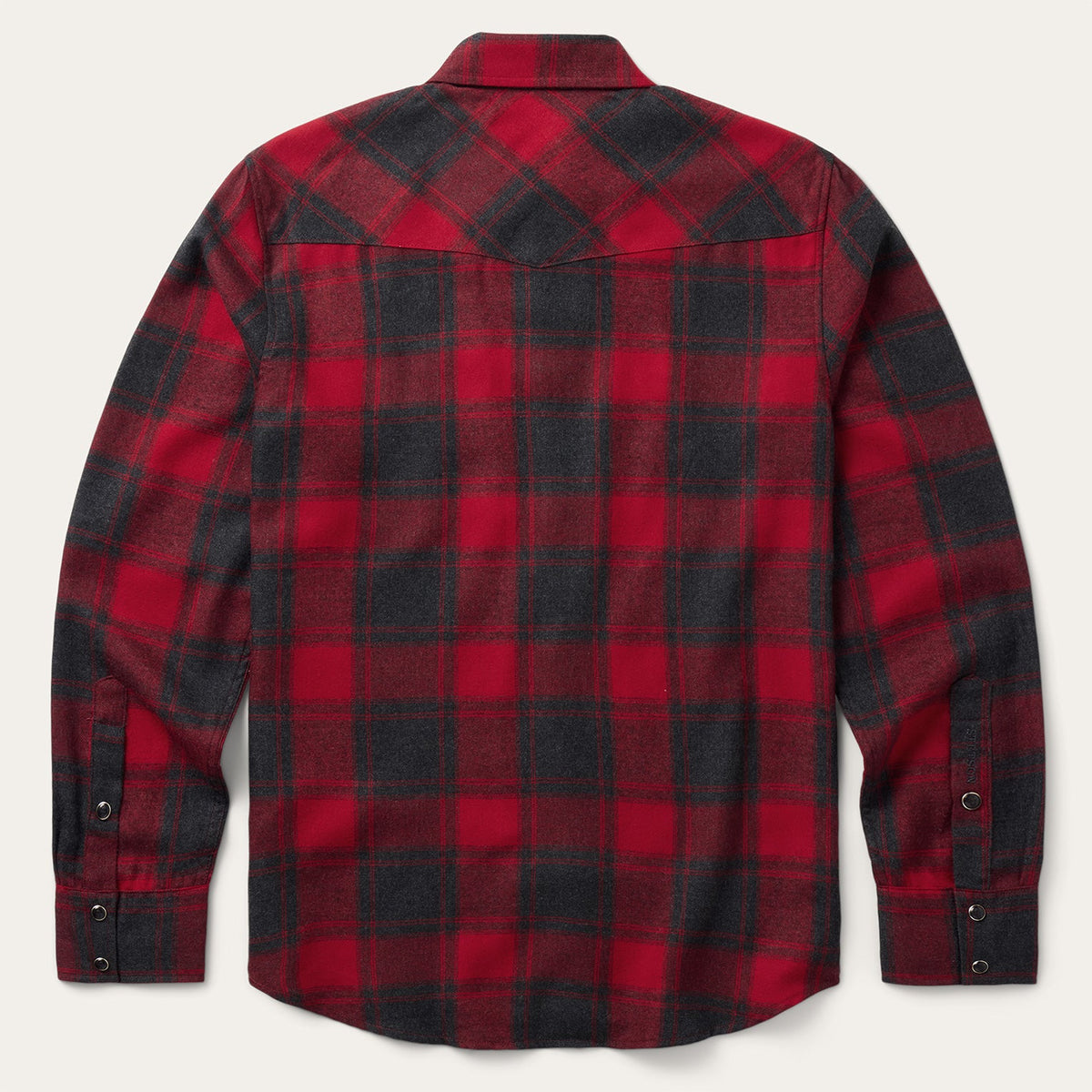 Check Plaid Shirt Red - Stetson