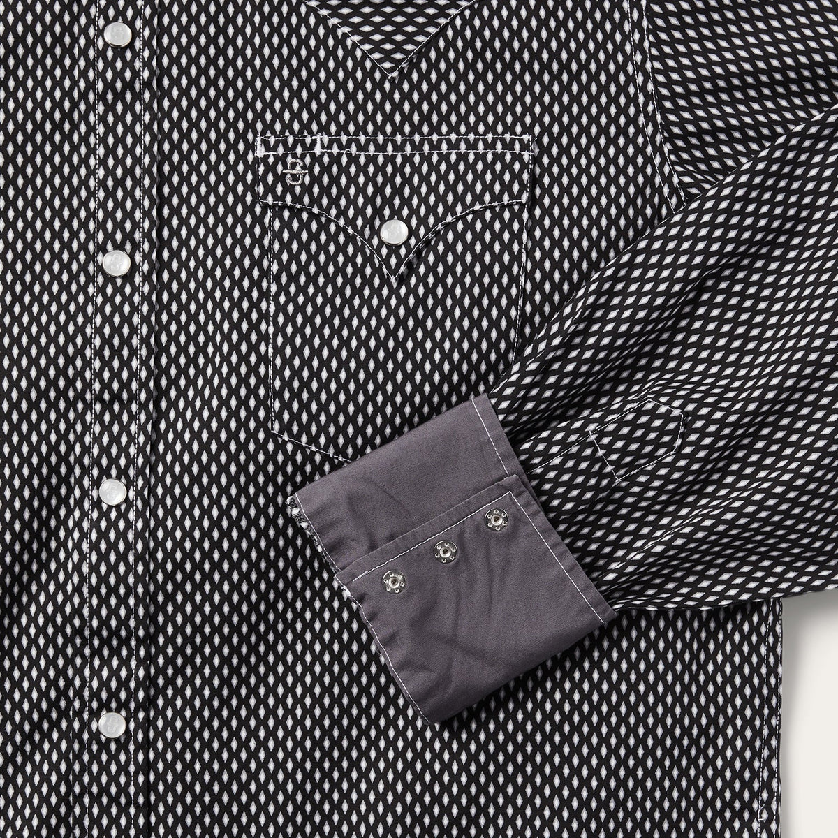 Black Diamond Shirt Black - Stetson