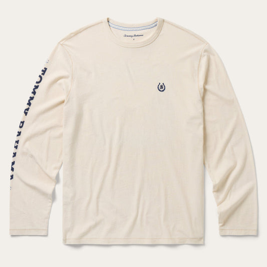 Tommy Bahama x Stetson Bandana Sands Long-Sleeve Lux T-Shirt Natural - Stetson
