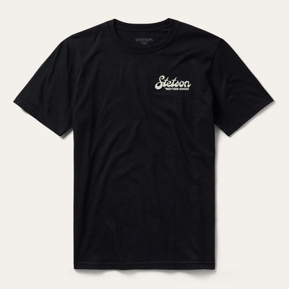 Eagle Graphic Tee Black - Stetson