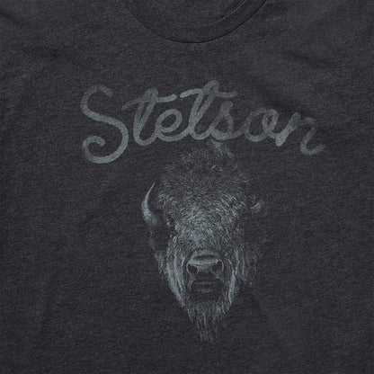 Bison Spirit Graphic Tee Black - Stetson