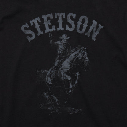 Bronco Rider Graphic Tee Black - Stetson