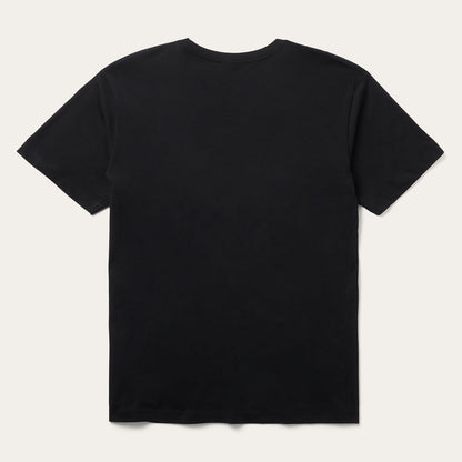 Roping Rider Graphic Tee Black - Stetson