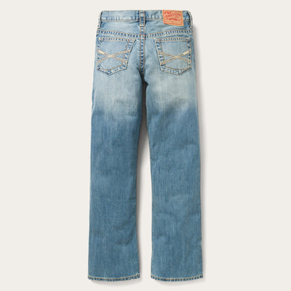 1520 Medium-Rise Bootcut Jeans Light Wash - Stetson