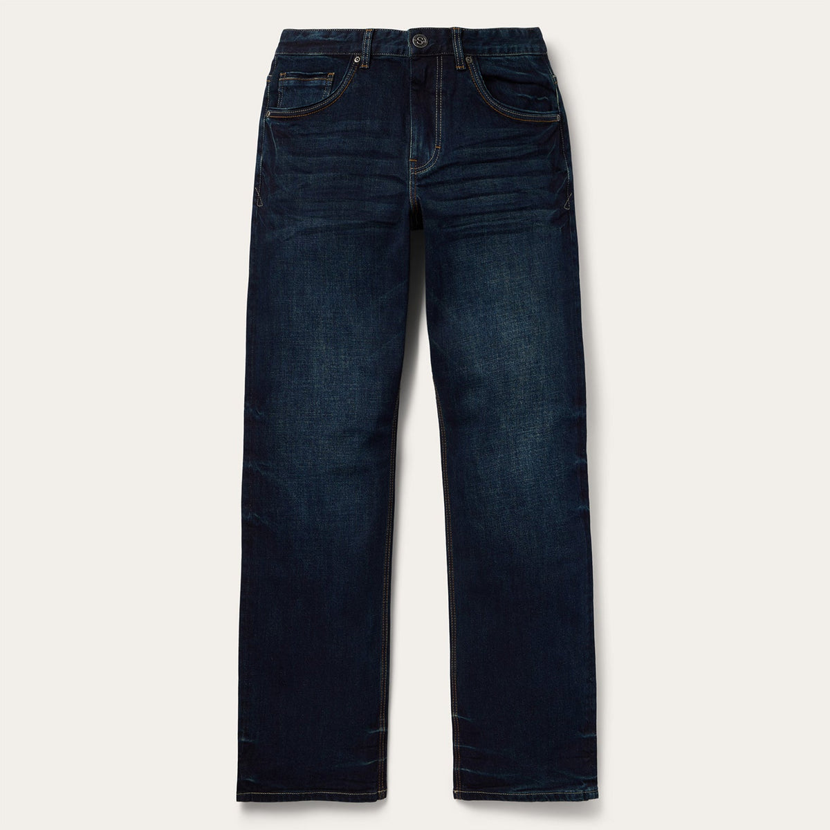 1313 Low-Rise Bootcut with Stretch Jeans Dark Blue - Stetson