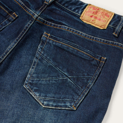 1313 Low-Rise Bootcut with Stretch Jeans Dark Blue - Stetson