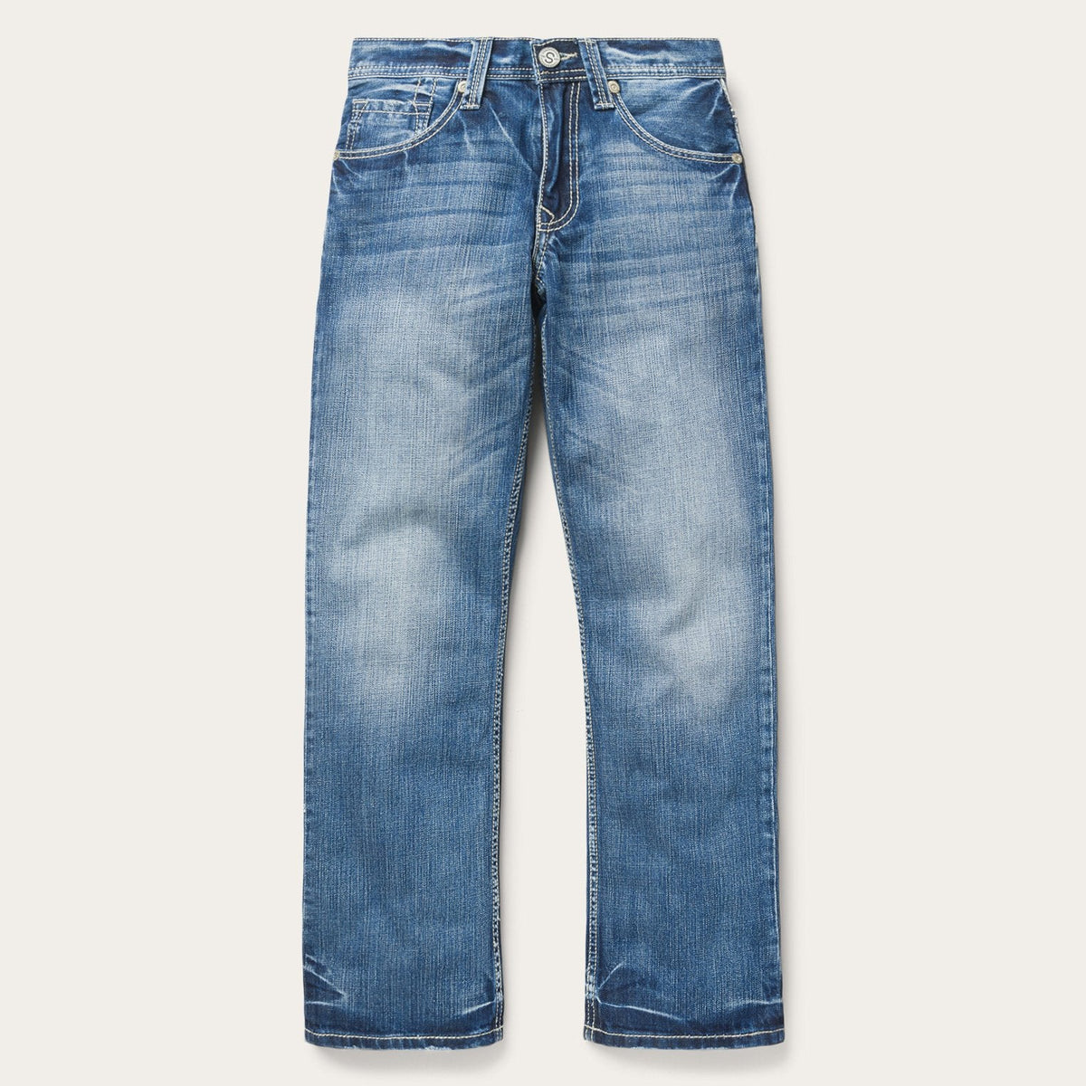 1312 Low-Rise Bootcut Jeans Light Wash - Stetson
